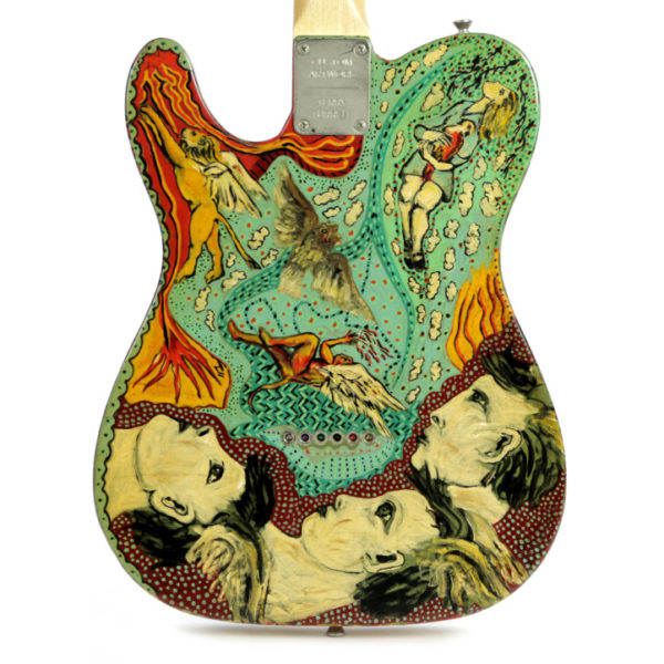 SOLD Eric Daw Custom Guitar "Angels" - TT001 - Image 2