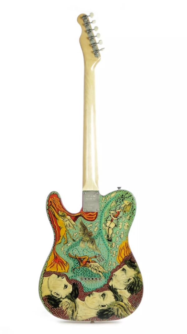 SOLD Eric Daw Custom Guitar "Angels" - TT001 - Image 5